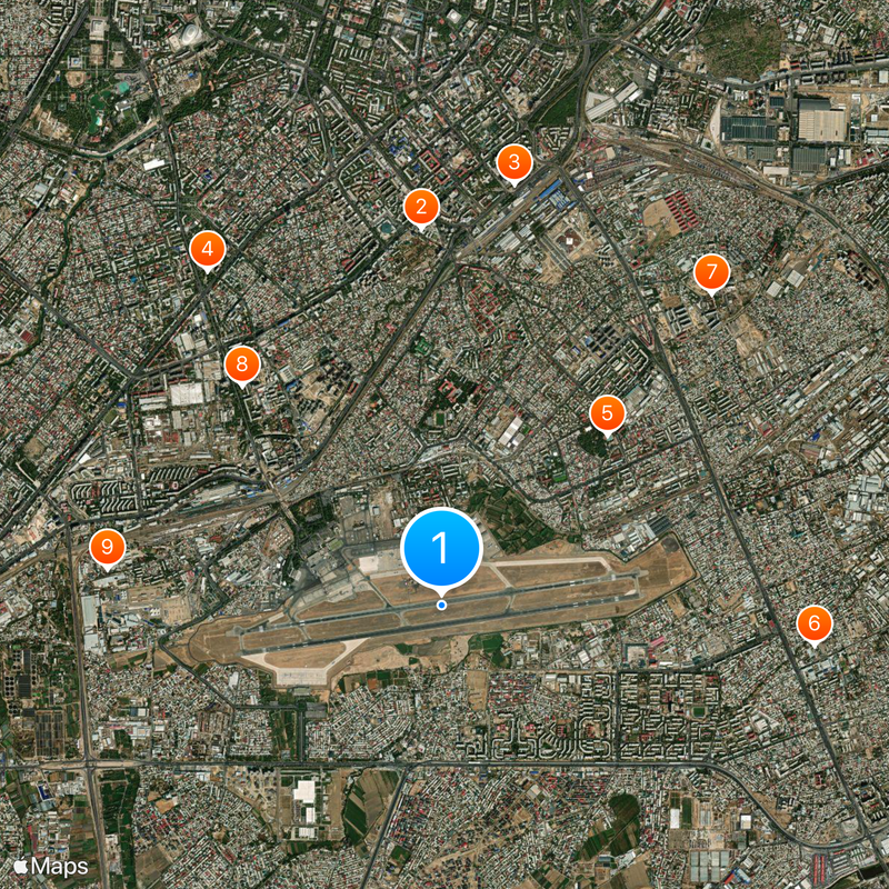 Tashkent International Airport Map