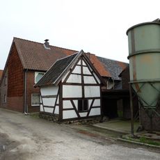 Half-timbered barn Dal Bissenweg 8, Mechelen