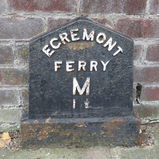 Milepost, Wallasey Road, New Brighton