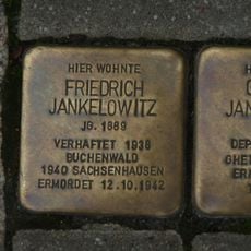 Stolperstein en memoria de Friedrich Jankelowitz