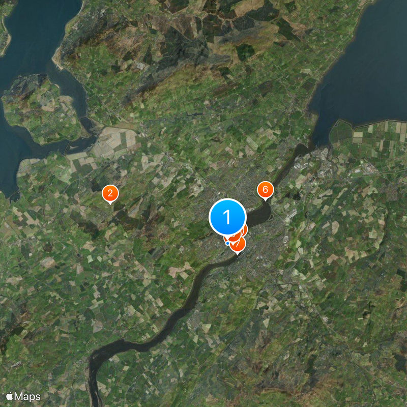 Free Derry Corner Mapa