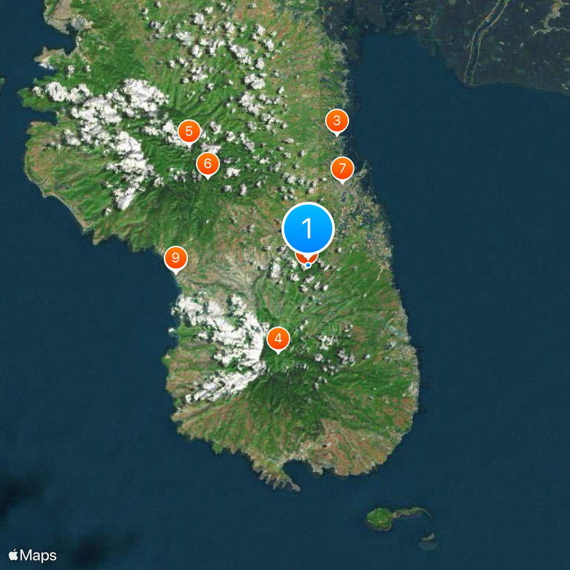 Mount Samat National Shrine Map