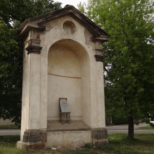 Svatojakubská kaple na Svatováclavské poutní cestě v Podolance