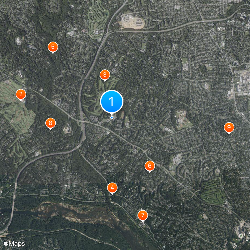 Holton-Arms School Karte