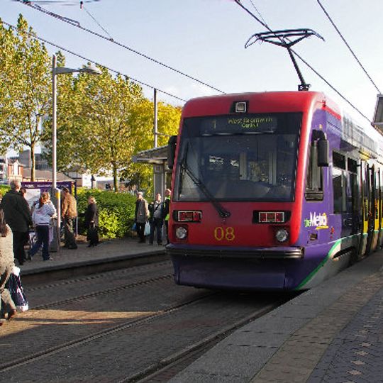 West Bromwich Central tram stop