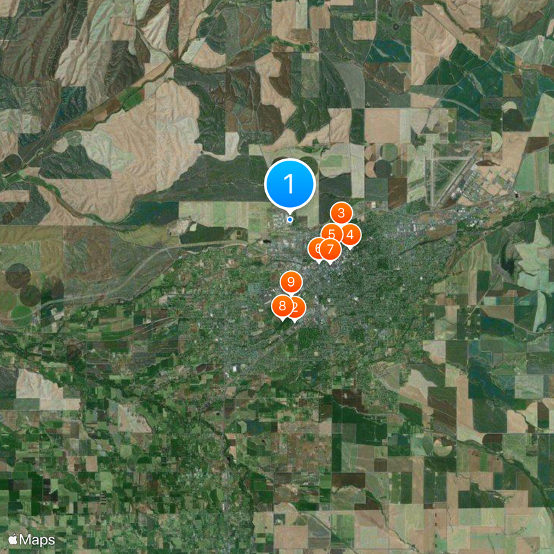 Washington State Penitentiary Map