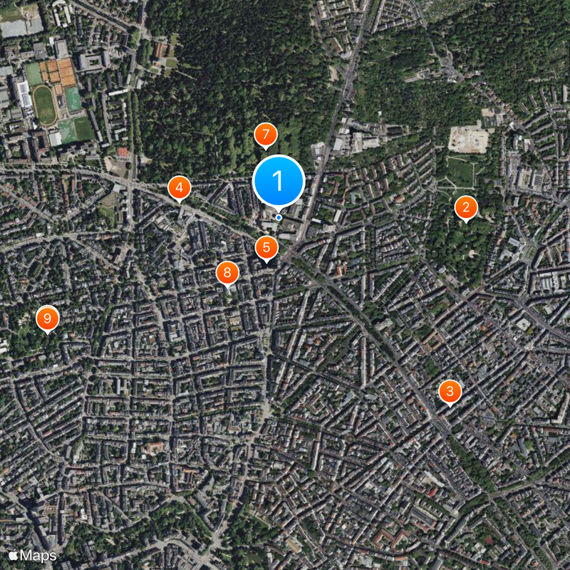 Frankfurt University of Applied Sciences Map