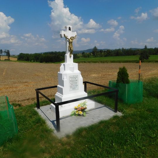 Kříž u cesty na Novou Zhoř