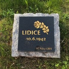 Památník vyvraždění Lidic v ulici Za Zelenou liškou v Praze