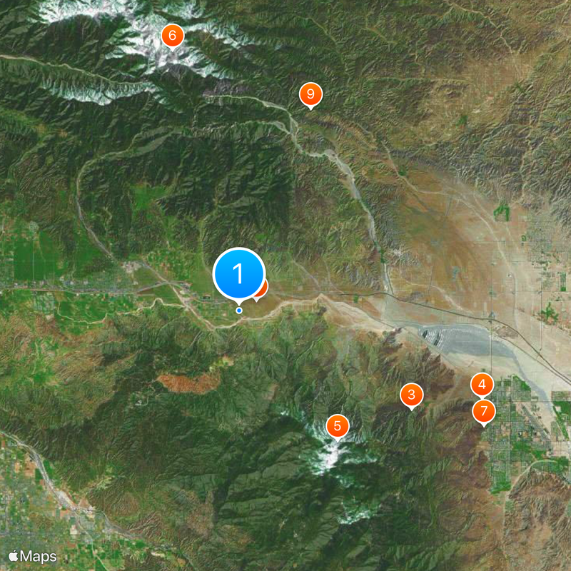 Cabazon Map