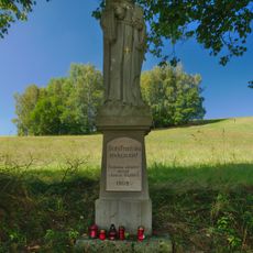Socha svatého Františka u Klášterce nad Orlicí