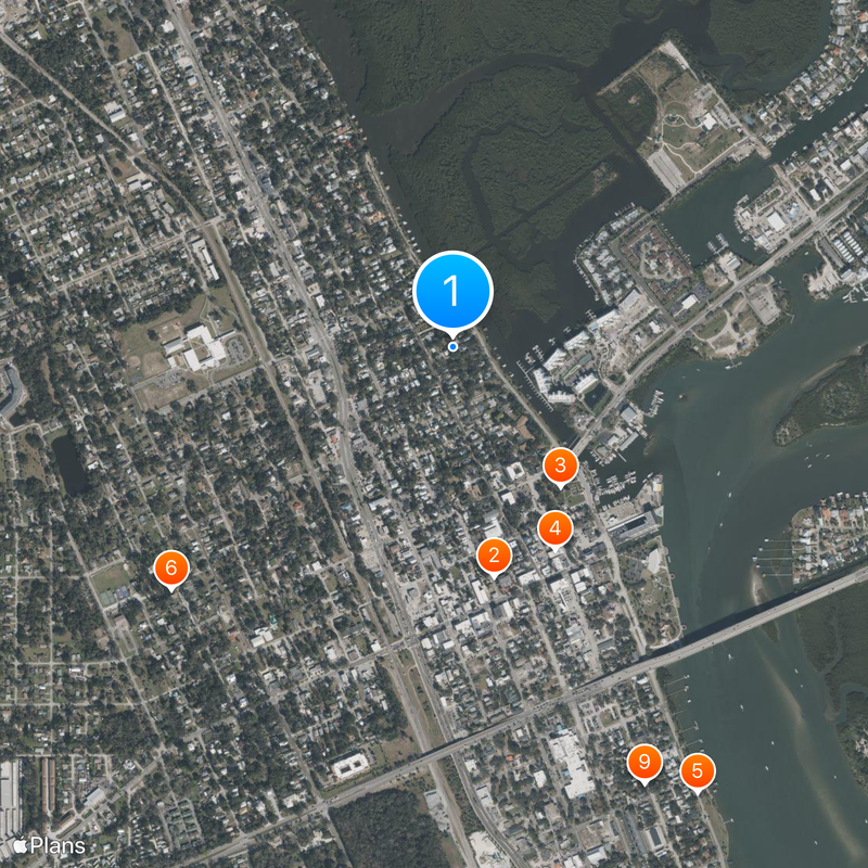 New Smyrna Beach Mapa