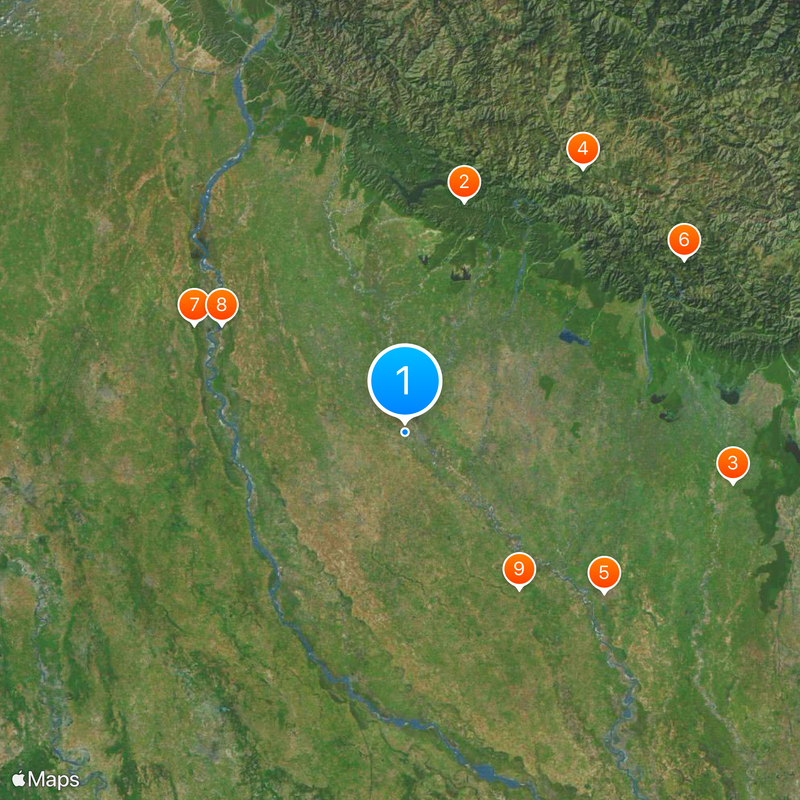 Moradabad Map