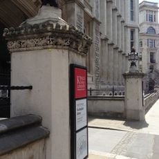 Walls, Railings And Lamps To Front Of Public Record Office