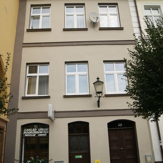 18 Grunwaldzki Square in Gniew