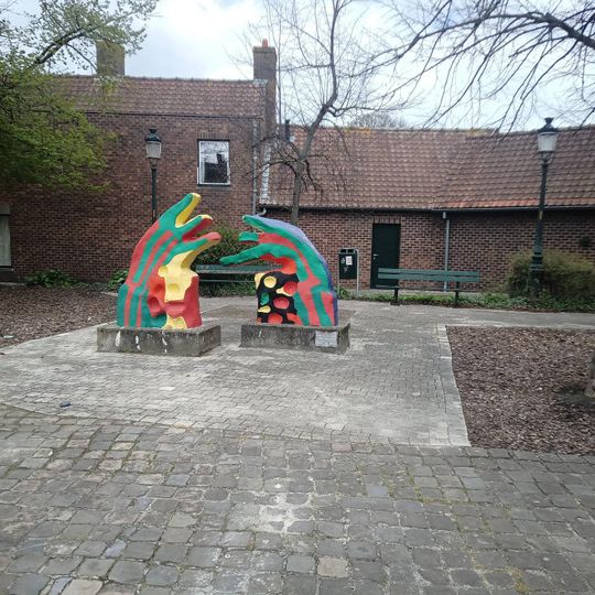 Work of art, sculpture