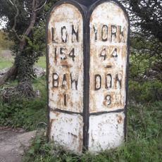 Milepost Approximately 300 Metres To North Of Junction With North Avenue