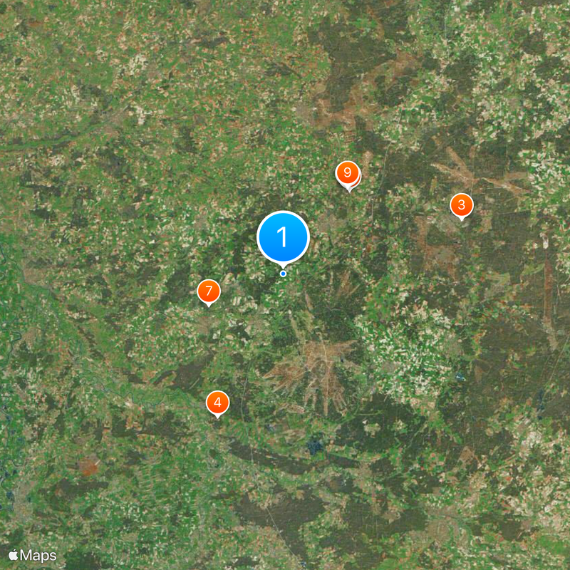 Landkreis Heidekreis Mapa