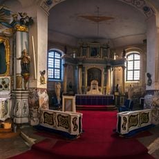 Balustrade of Church of the Holy Trinity in Kuldīga