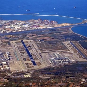 Die flächenmäßig größten Flughäfen der Welt