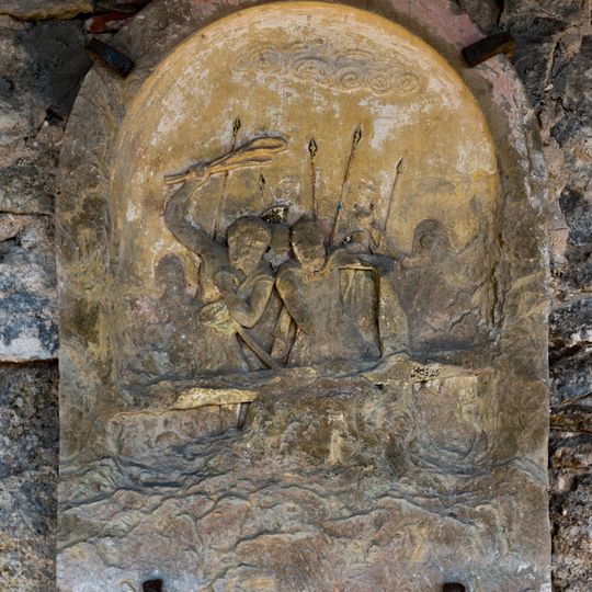 Kreuzwegstation Nähe Untere Semel in Eibelstadt