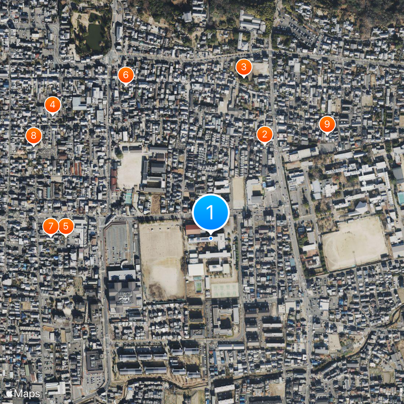 Nara Women's University Secondary School Map