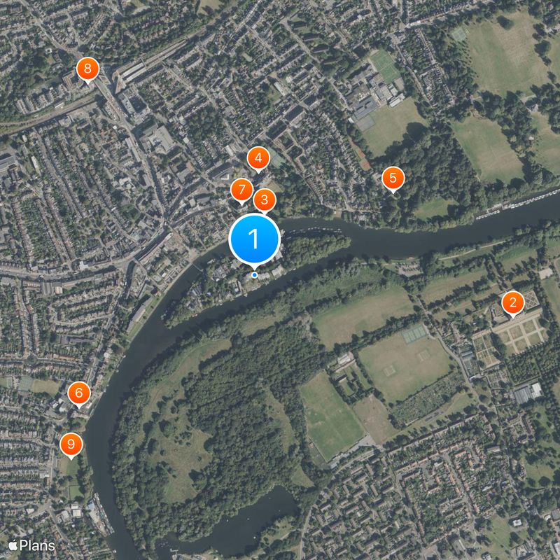 Eel Pie Island Carte