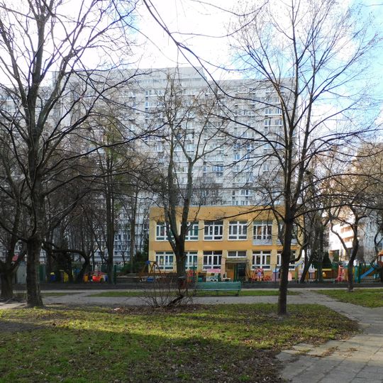Isaac Bashevis Singer Park in Warsaw