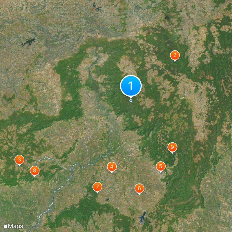 Balaghat district Map