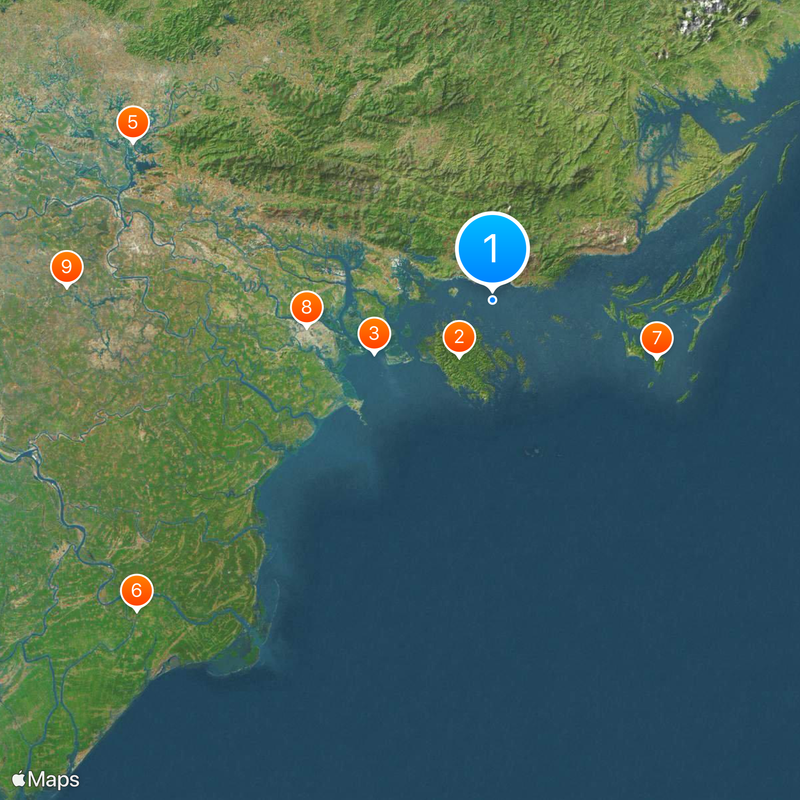 Vịnh Hạ Long Karte