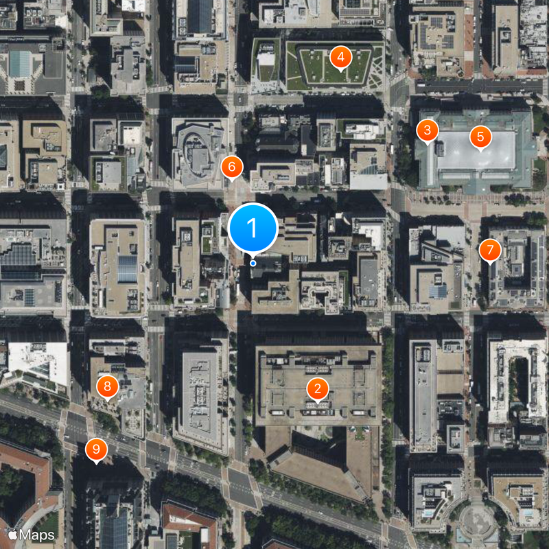 Petersen House Karte