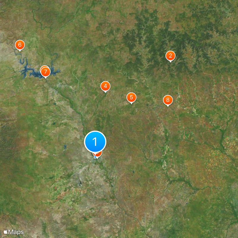 Piedras Negras Map
