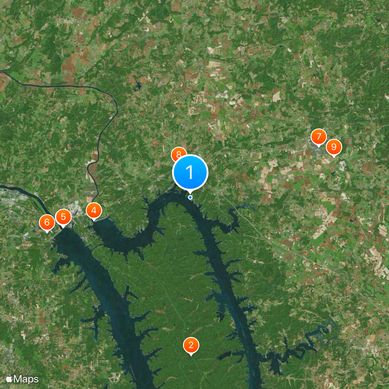 Kentucky State Penitentiary Map