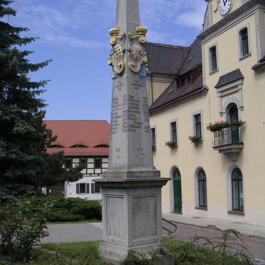 Polish-Saxon Post Milestone in Lommatzsch