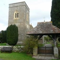 Lychgate in churchyard of St Gastyn