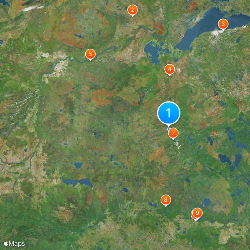 Regional Municipality of Wood Buffalo Map