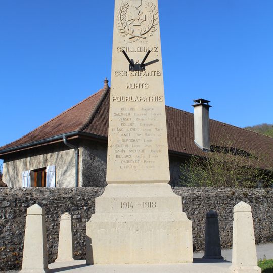 War memorial of Seillonnaz