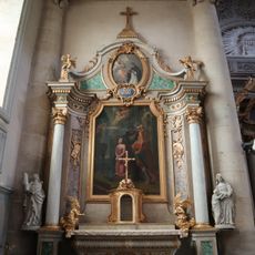Saint Barbara altar of Église Saint-Symphorien de Gy