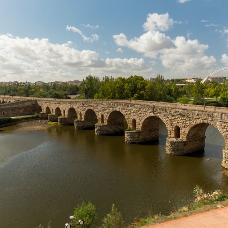 Puente romano sobre el Guadiana