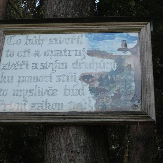 Obrázek u okraje lesa nad Brodem u Stříbra