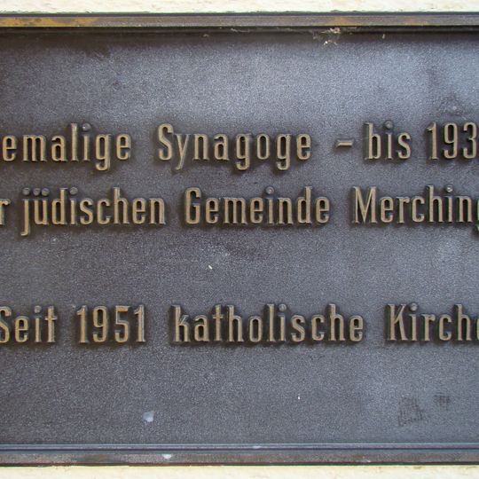 Gedenktafel Ehemalige Synagoge Merchingen