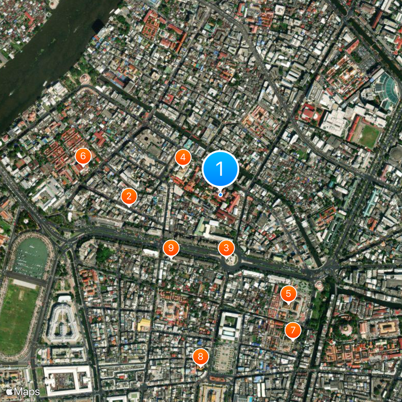 Mahamakut Buddhist University Map