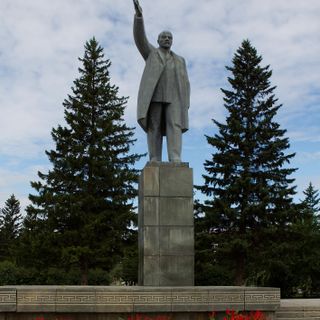 Statue of Lenin in Kyzyl