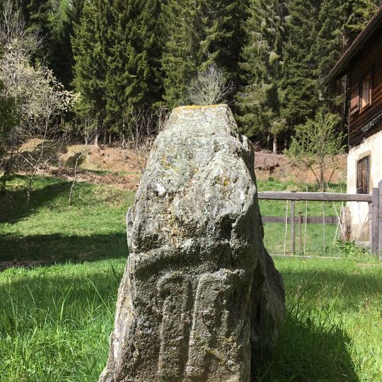 Wappengrenzstein bei Kleinsaß 1