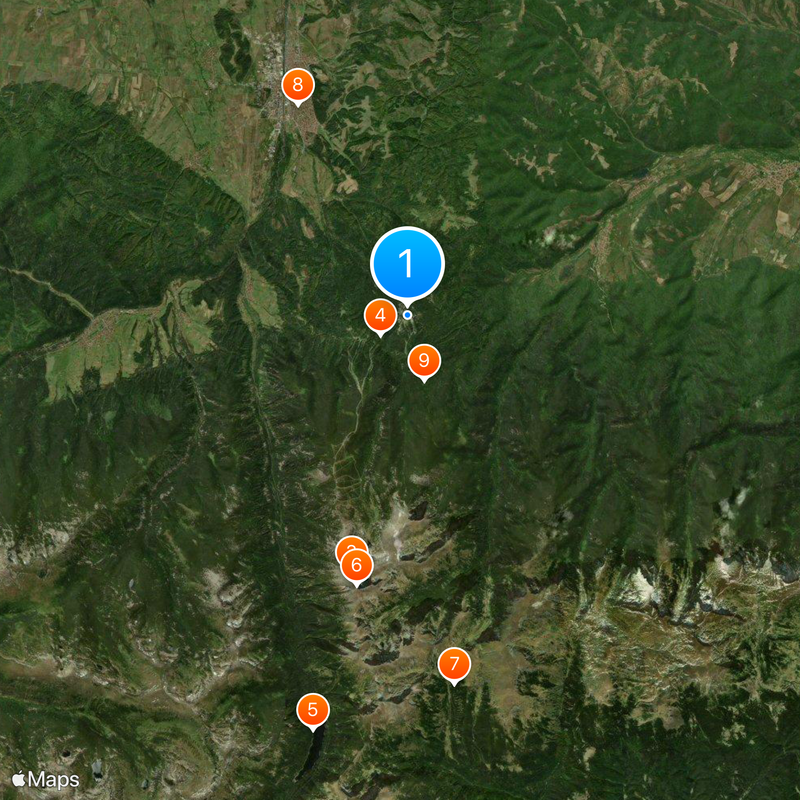Borovets Map