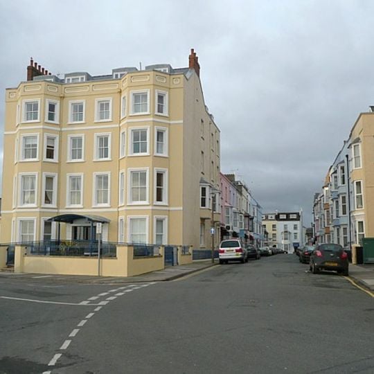 The South Beach Hotel and area railings