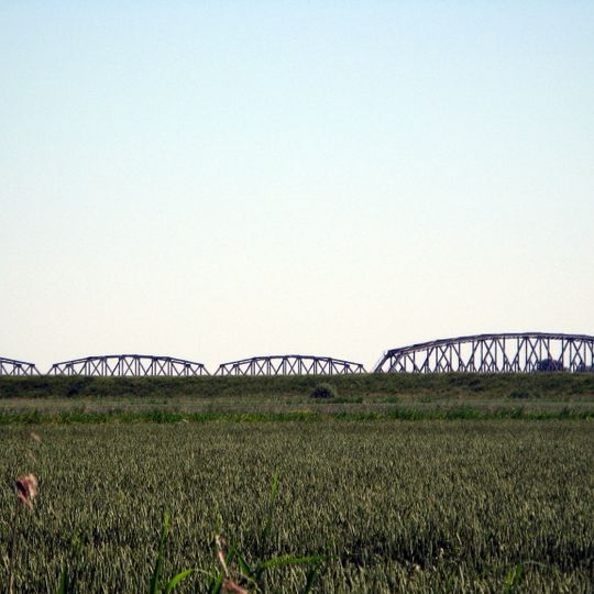Eisenbahnbrücke über die Eider