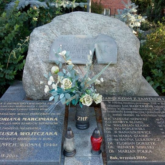 Pomnik Szarych Szeregów w Buku