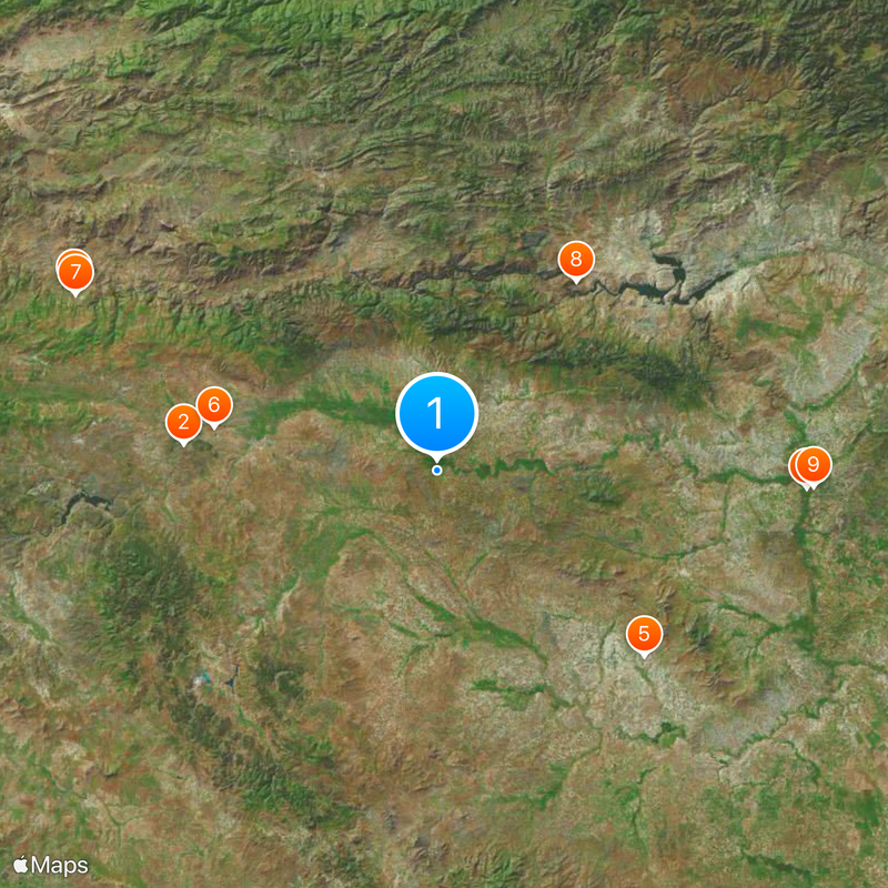 Eskişehir Province Map