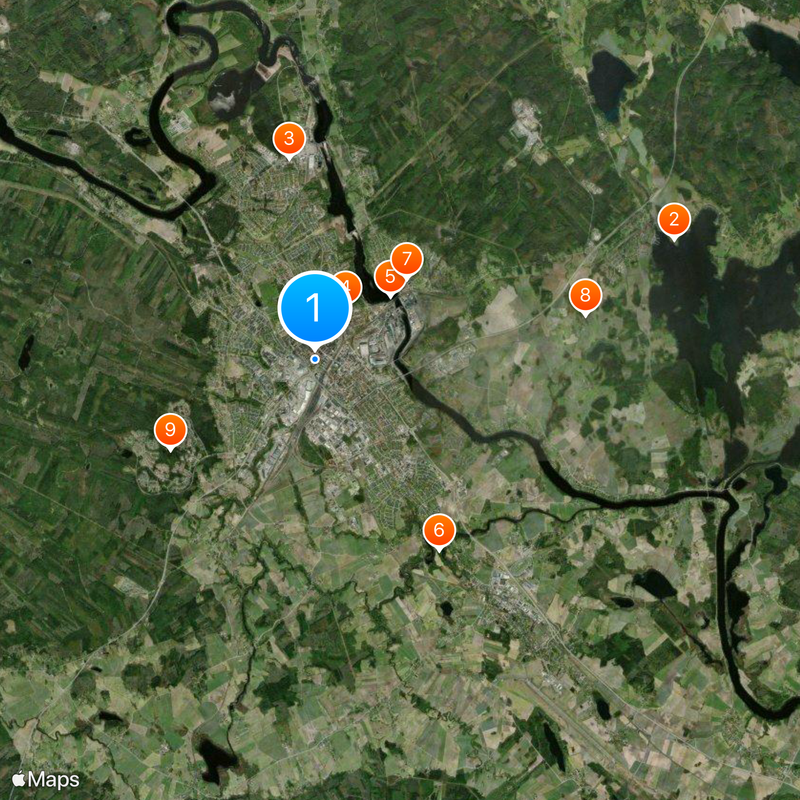 Borlänge Map